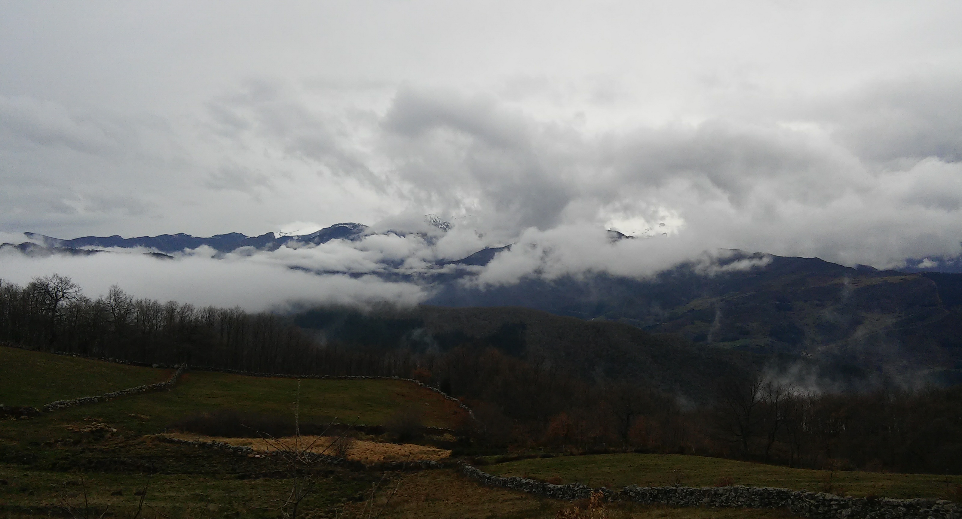 Praderías llamadas de Tobaño, a media hora andando desde Cahecho. Potes. Cantabria